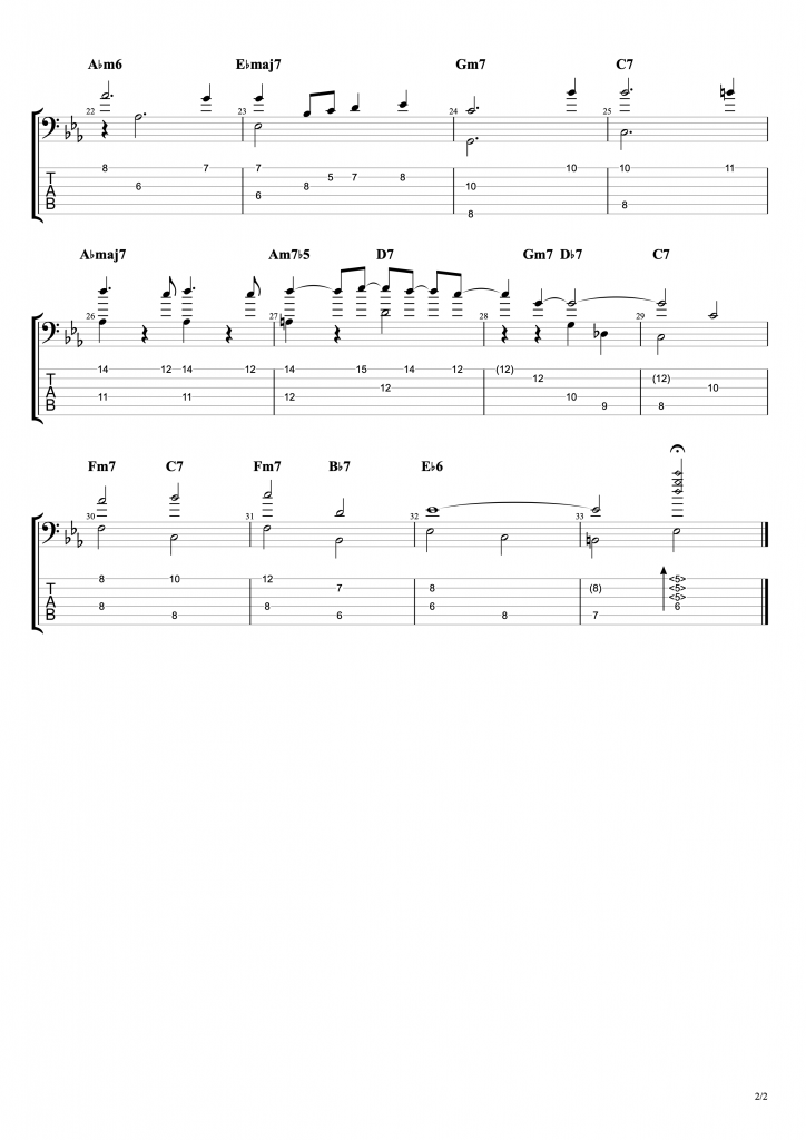 All of You - Melody and Bass page 2