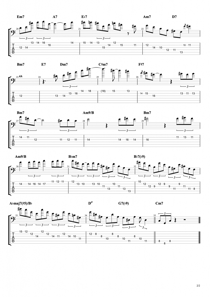 Dolphin Dance Bass Solo - Page 2