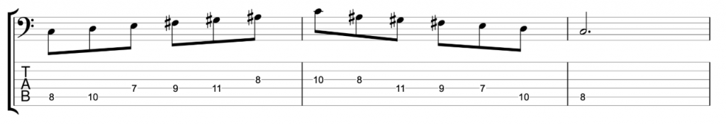 Hexatonic scales