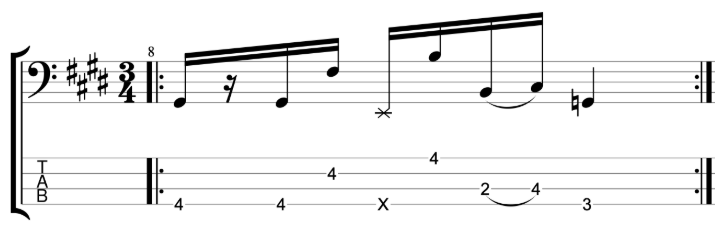 Exercise 1 - Slap Bass Workout