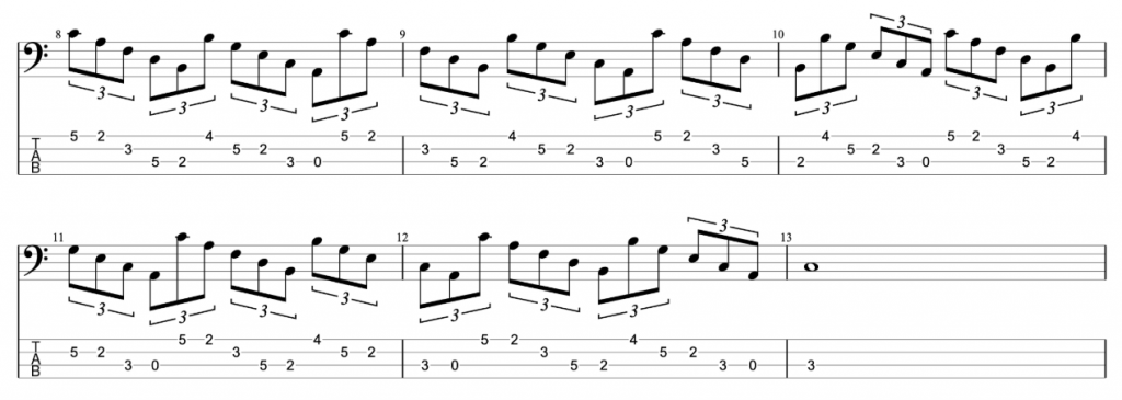 Timing Exercise - Triplets in Groups of Five