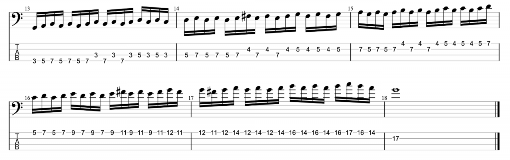 Five Note Groupings - Three and Two